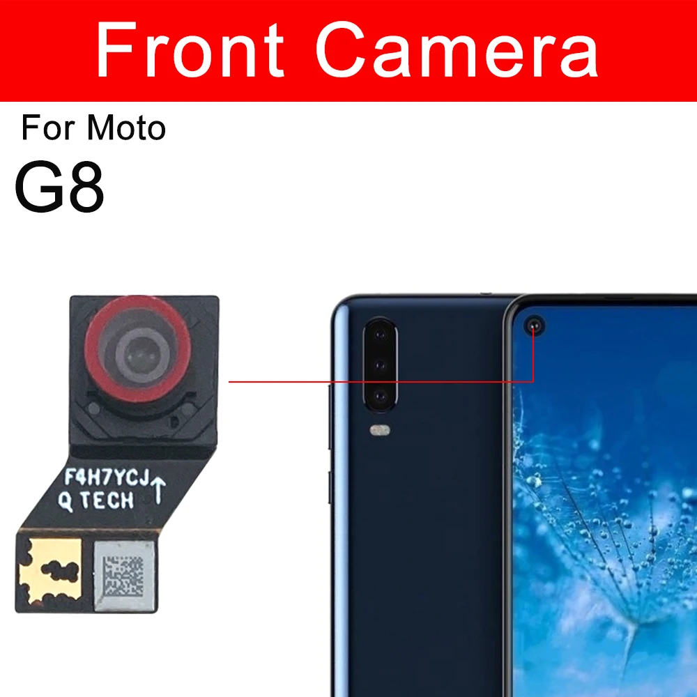 100% - Ban Tesztelt Hátsó Kamera Hátsó Kamera Hátsó Fő Lencse Flex Kábel Kamera Előtt A Motorola Moto G6 G7 G8 G9 Játszani G7 Plusz G9 Teljesítmény Kép 5