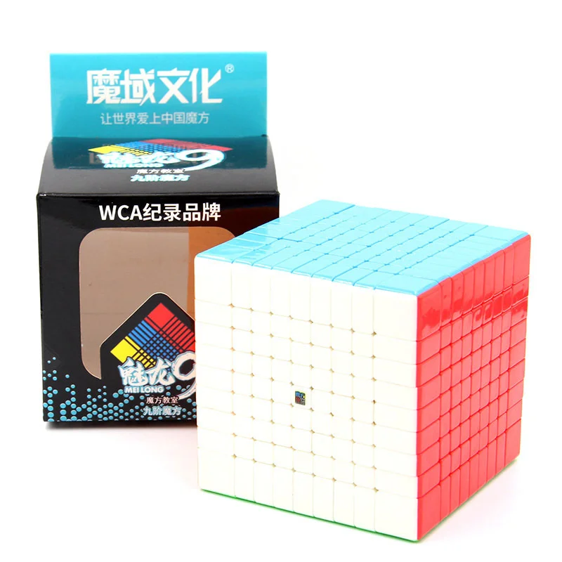 Tantermi Cubing MofangJiaoshi MoYu MF9 9x9x9 Meilongban 9x9x9 Kocka 9x9 Varázs Sebesség Puzzle Cubo Magico Oktatási Játékok, Gyerek Játék Kép 0